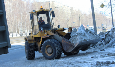 Уборка территории от снега в Краснодаре