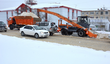 Уборка и вывоз снега в Симферополе