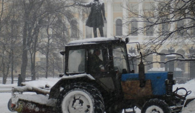 Объявление от Александр: «Аренда трактора мтз  kommunalnii» 1 фото