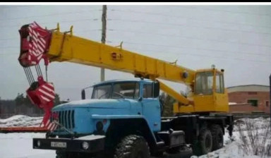 Объявление от Сергей: «Услуги автокрана вездеход 25 тонн» 1 фото