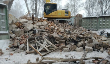 Демонтажи Снос построек Работяги Вывоз мусора в Ижевске