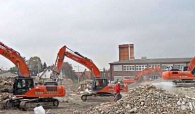 Демонтаж зданий, сооружений, домов любой сложности в Новосибирске