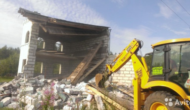 Демонтаж зданий,домов,сооружений в Ставрополе