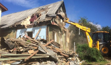 Демонтаж зданий в Туле