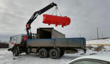 Объявление от Чурилин Константин Александрович: «Услуги крана манипулятора 7 тонн, автовышки 13 м» 1 фото