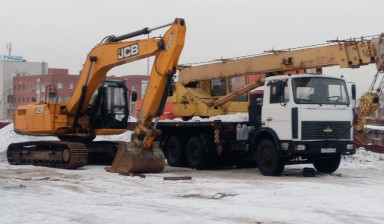 Автокран в Сыктывкаре 25 тонн. Люлька автовышки.