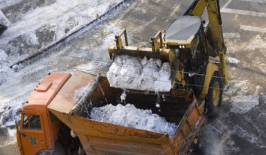 Уборка и вывоз снега услуги коммунальных машин  в Янтарном