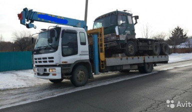 Объявление от ООО СТДВ: «Эвакуатор услуги крана манипулятора10/3 грузоперев» 4 фото