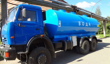 Доставка воды от 1 м3. Водовоз во Владивостоке