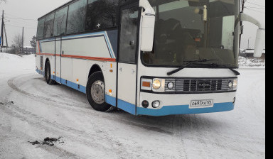 Объявление от Александр: «Услуги автобуса по Красноярску и межгороду.» 1 фото