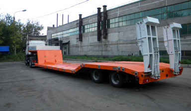 Перевозка грузов тралом со сходнями в Краснослободске