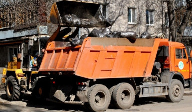 Объявление от Алексей: «Вывоз мусора, Доставка сыпучих материалов.  samosval-6-kubov» 2 фото