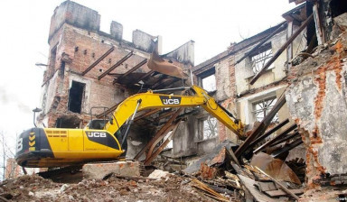 Объявление от ООО ДСК "АВТОБАН": «Снос домов и демонтаж зданий» 1 фото
