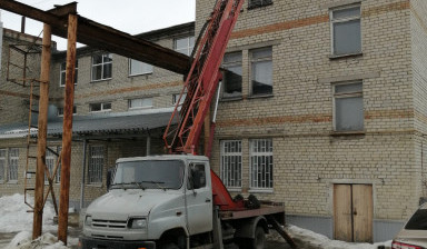 Объявление от Фадейцев Михаил: «Услуги телескопической автовышки (17 метров)  teleskopicheskaja» 2 фото