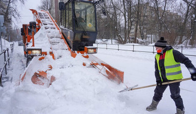 Объявление от ООО "СтройСпецТех": «Уборка снега с погрузкой» 1 фото