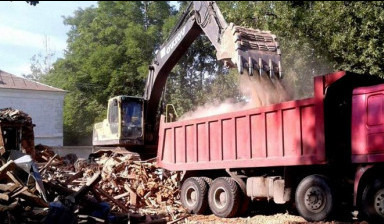 Объявление от ООО ИнвестГрупп: «Вывоз строительного мусора Самосвалом до 10, 20» 2 фото
