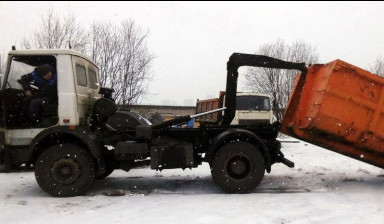 Объявление от Шершень Сергей Анатольевич: «Вывоз мусора мусоровозом МАЗ-5551» 3 фото