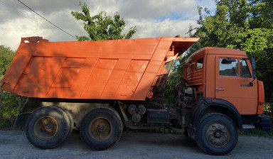 Вывоз мусора, доставка песка, щебня, глины и тд samosval-15-tonn