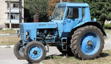 Объявление от «Барановичское районное ЖКХ»: «Аренда Трактор МТЗ-80 с косилкой (Мир)» 1 фото