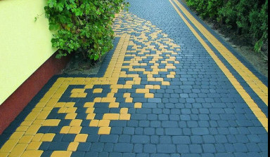 Объявление от ГомельСтроим: «Укладка тротуарной плитки» 1 фото