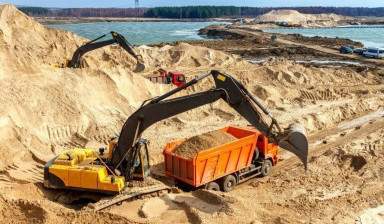 Объявление от Кирилл: «Песок строительный, доставка» 2 фото