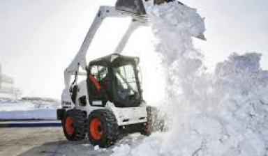 Объявление от Матросов Антон Сергеевич: «Механизированная уборка снега мини-погрузчиком» 1 фото
