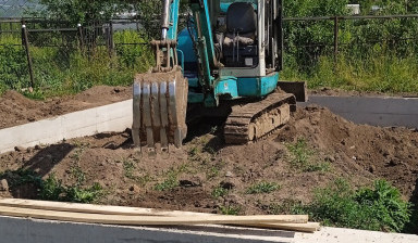 Объявление от Климентьев Вадим Петрович: «Услуги, аренда миниэкскаватора» 2 фото