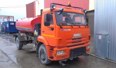 Объявление от "Мехколонна": «Коммунальная поливная машина  kamaz» 1 фото