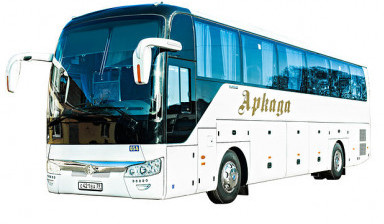 Объявление от "Аркада": «Арендовать автобус для туристических перевозок» 1 фото