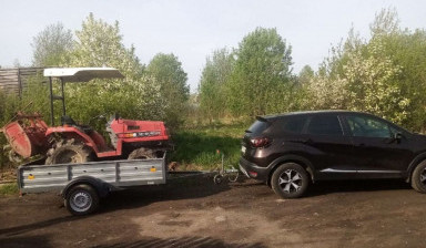 Объявление от Сергей: «Вспашка земли мини трактором, выравнивание участка» 2 фото