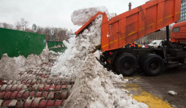 Вывоз снега с утилизацией в Никольском