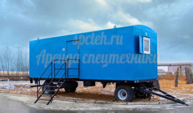 Аренда строительного вагончика в Иркутске