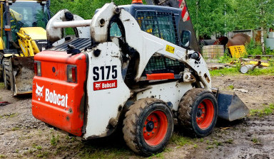 Объявление от БРЭКСИТ: «Аренда мини погрузчика Bobcat Москва, область. s-planirovochnim-kovshom» 4 фото