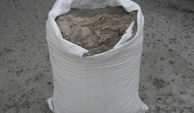 Песок, Щебень, Цемент - фасованный в мешках по 40к