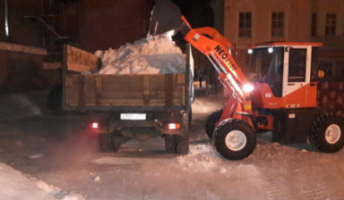 Чистка, вывоз снега в Томске