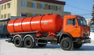 Объявление от Евгений: «Ассенизатор (откачка канализации) КамАЗ 10 куб. м» 1 фото