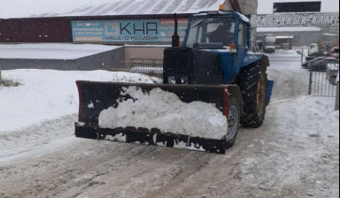 Объявление от Руз Мих: «Уборка снега, очистка дорог щеткой kolesnye» 1 фото