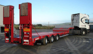 Объявление от ТЕХНОПОРТ: «Перевозка грузов раздвижным тралом» 1 фото