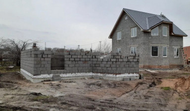 Строительная бригада, строительство домов в Самаре