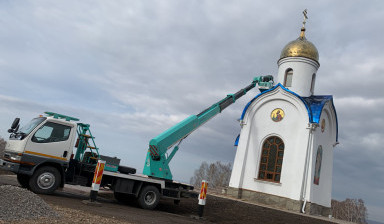 Объявление от Шаховой Андрей Вадимович: «Услуги автовышки от 10 до 24 метров. Новосибирск.» 3 фото