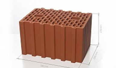 Поризованный керамический блок доборный Braer 5,2
