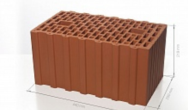 Поризованный керамический блок доборный Braer 5,2