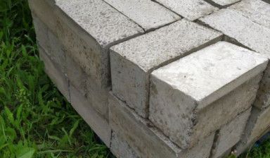 Объявление от Маша Ниценко: «Бетонные блоки 200х200х400, Камень природный» 1 фото