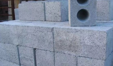 Блок бетонный пеплоблок