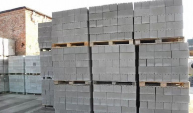 Фундаментные блоки и бетон от производителя.