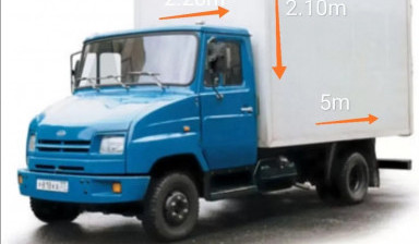 Объявление от Араик: «Грузоперевозки, 5 м фургон» 1 фото