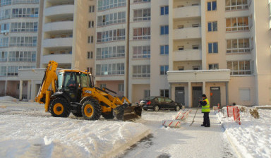 Объявление от Николай: «Услуги, ареда Экскаватор- погрузчик s-gidrmolotom» 3 фото