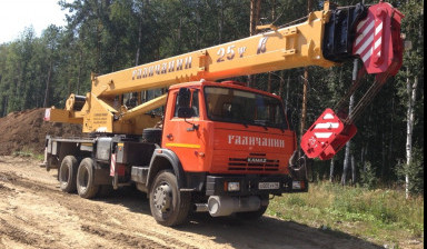 Объявление от Климов Дмитрий Валерьевич: «Автокран 25т. 28м.» 1 фото