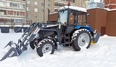 Аренда трактора с щёткой, Екатеринбург, область.
