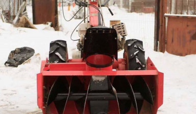 Объявление от Андрей: «Уборка снега мини трактором  minitraktor» 1 фото